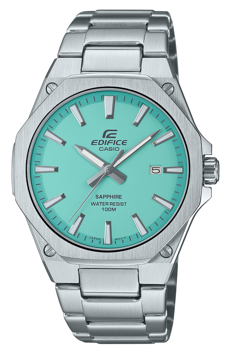 G-SHOCK Edifice Slim Bracelet Watch, 44mm, Main, color,