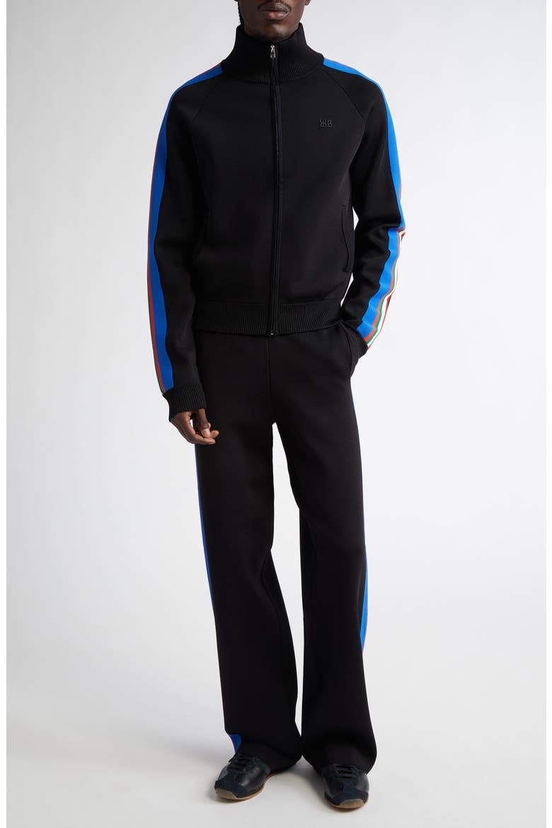 Tide Track Cardigan, Alternate, color, BLACK
