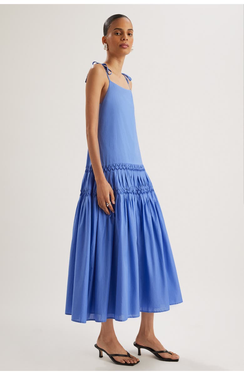 Merlette Layal Dress, Alternate, color, Azure