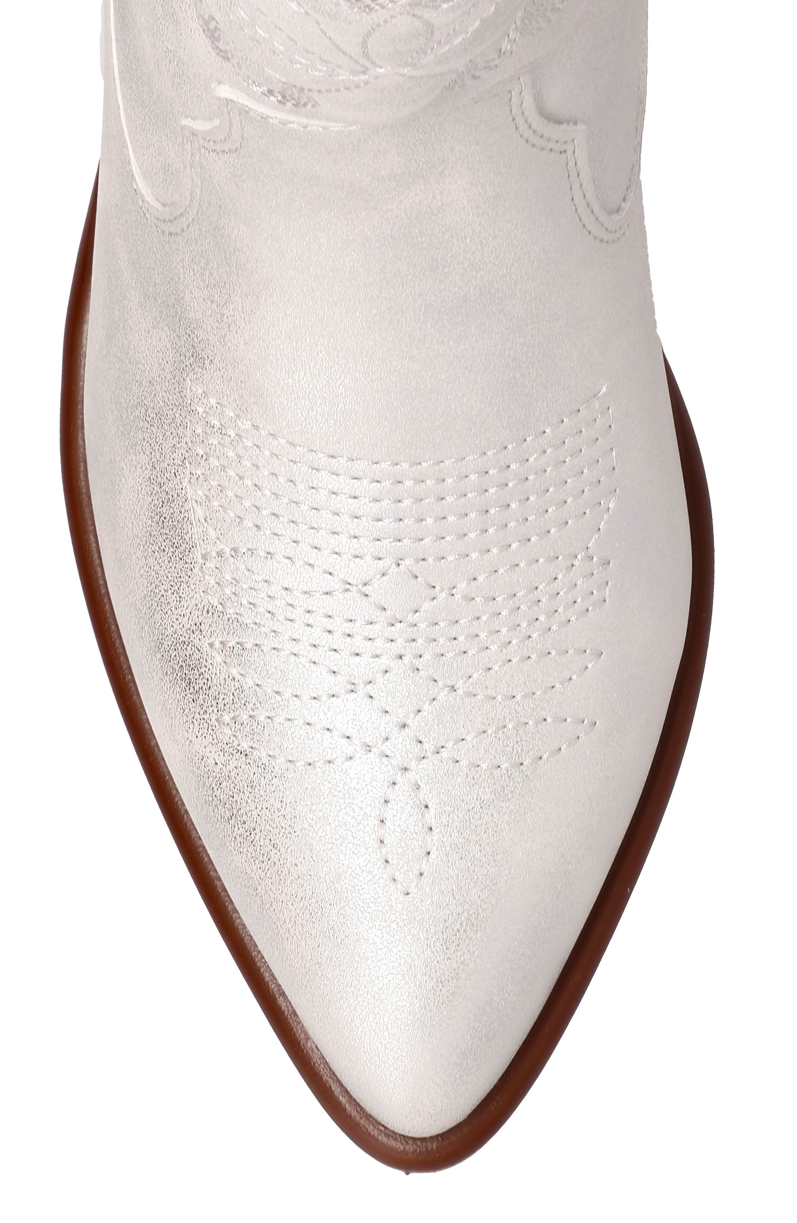 MIA Kelsha Metallic Western Boot, Alternate, color, 