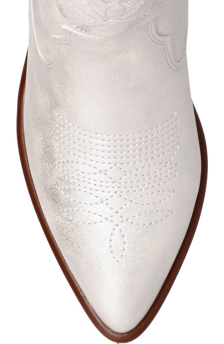 MIA Kelsha Metallic Western Boot, Alternate, color,