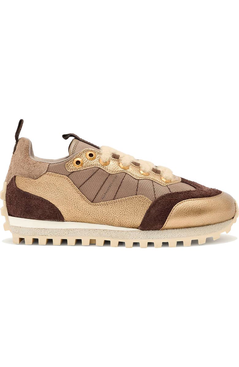 AllSaints Nevis Sneaker, Alternate, color, Bronze/ Brown