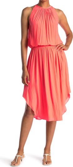 navy silk midi dress Midi Slip Dress