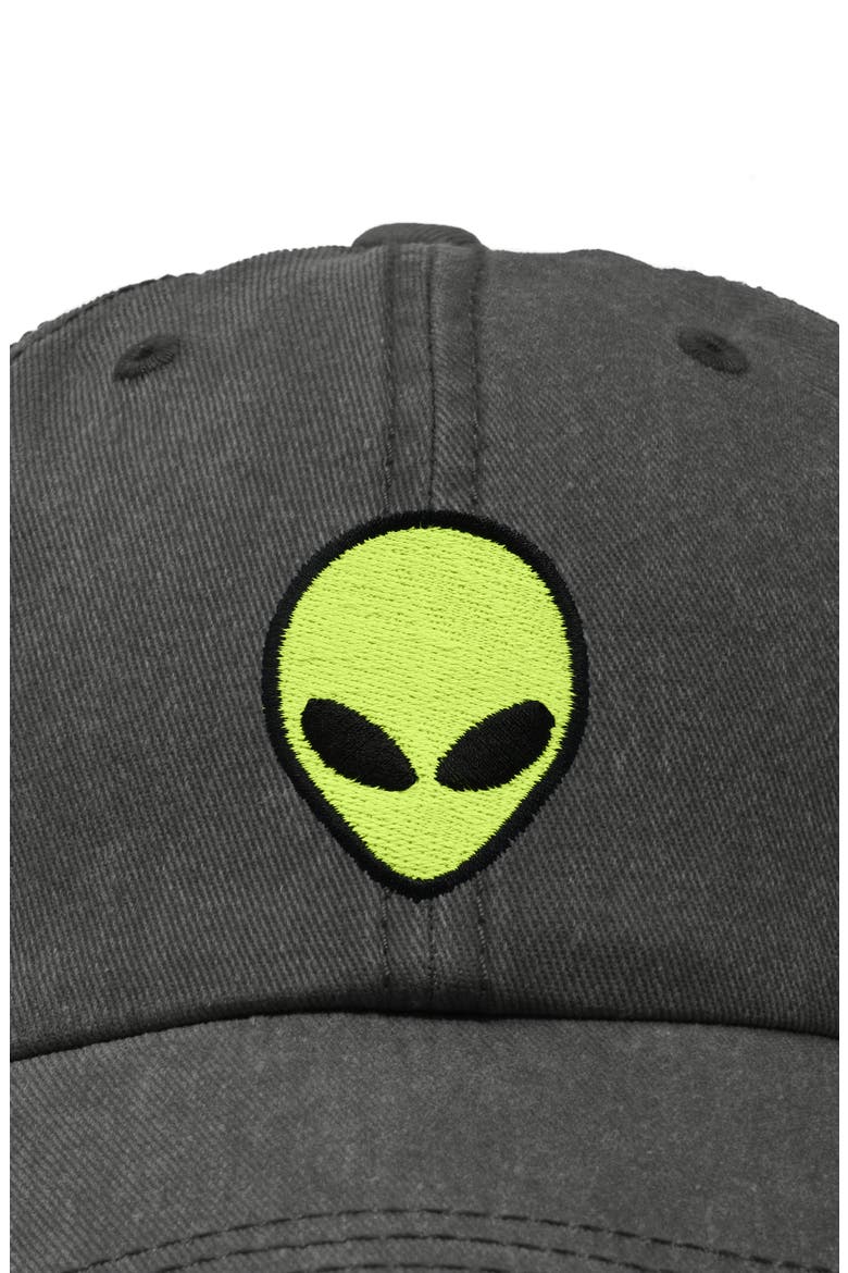 Alien Dad Cap, Alternate, color, Washed Gray
