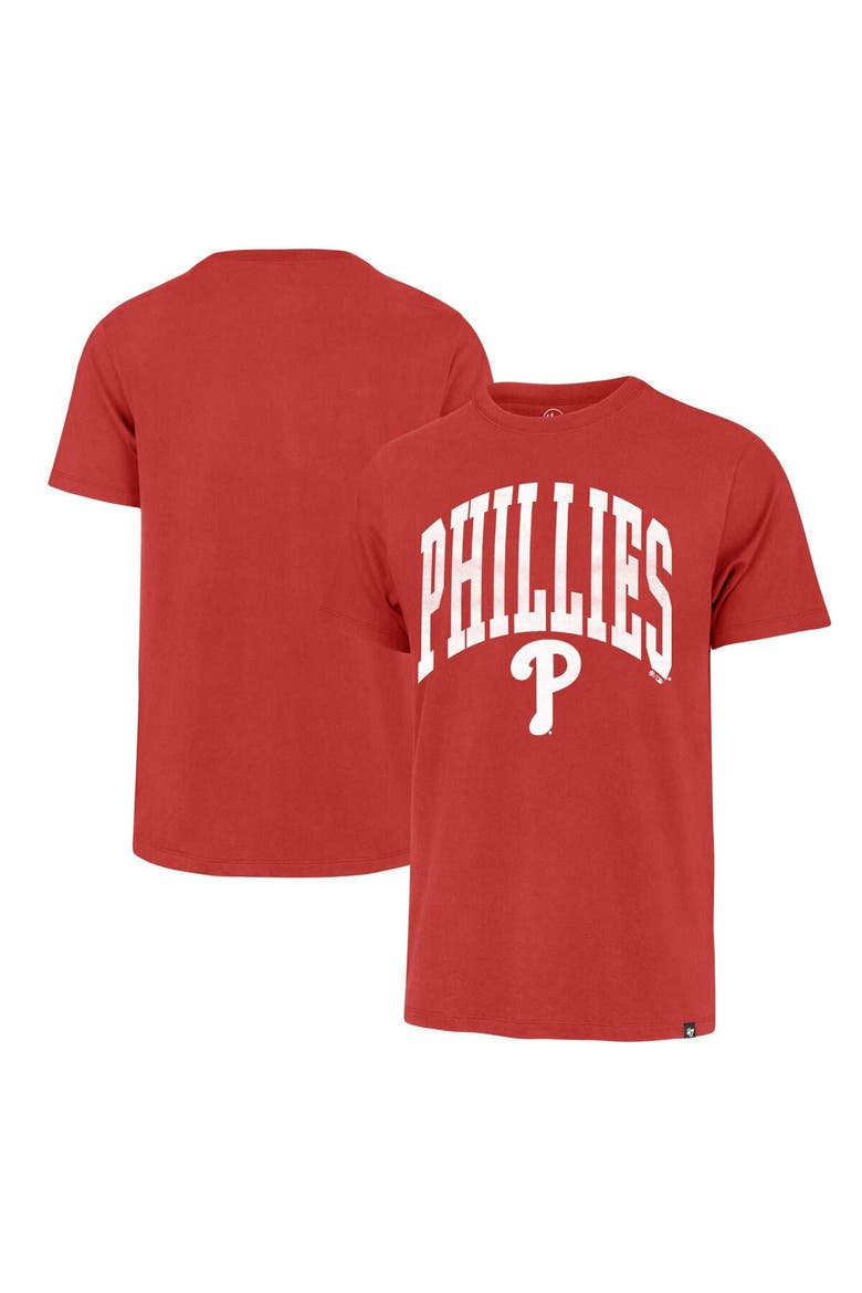 Men's '47 Red Philadelphia Phillies Win Win Franklin T-Shirt, Alternate, color, Red