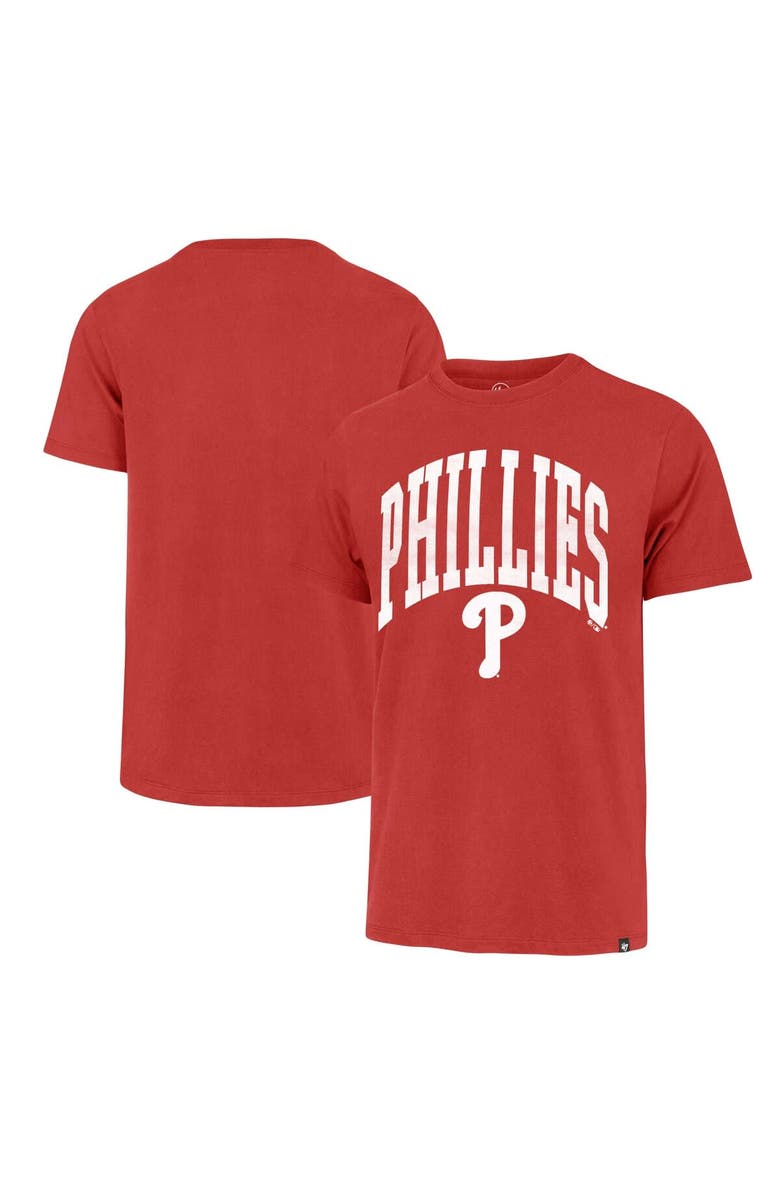 '47 Men's '47 Red Philadelphia Phillies Win Win Franklin T-Shirt, Alternate, color, 