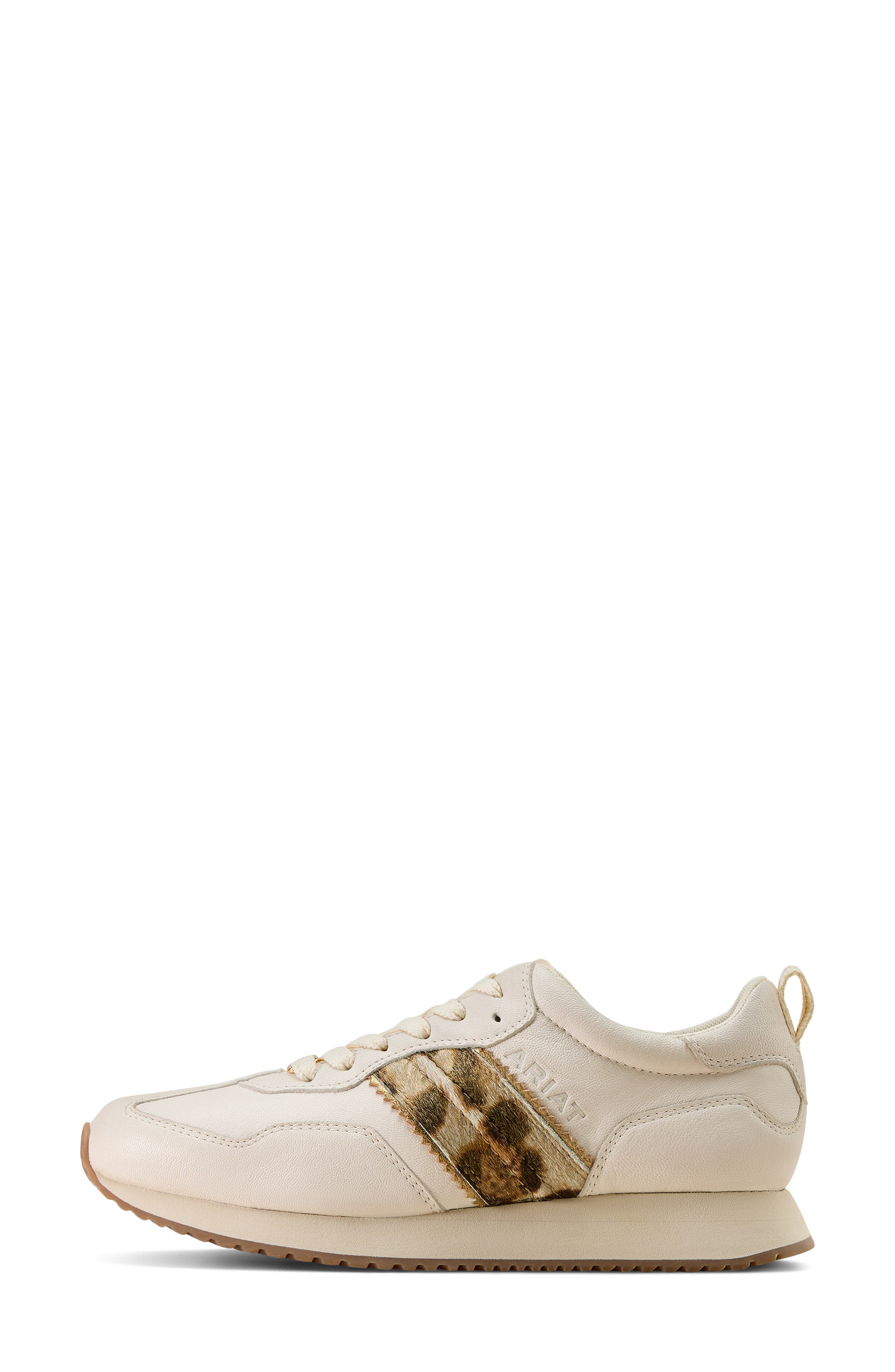 Ariat Ranch Runner Shoe, Alternate, color, Bright Cream