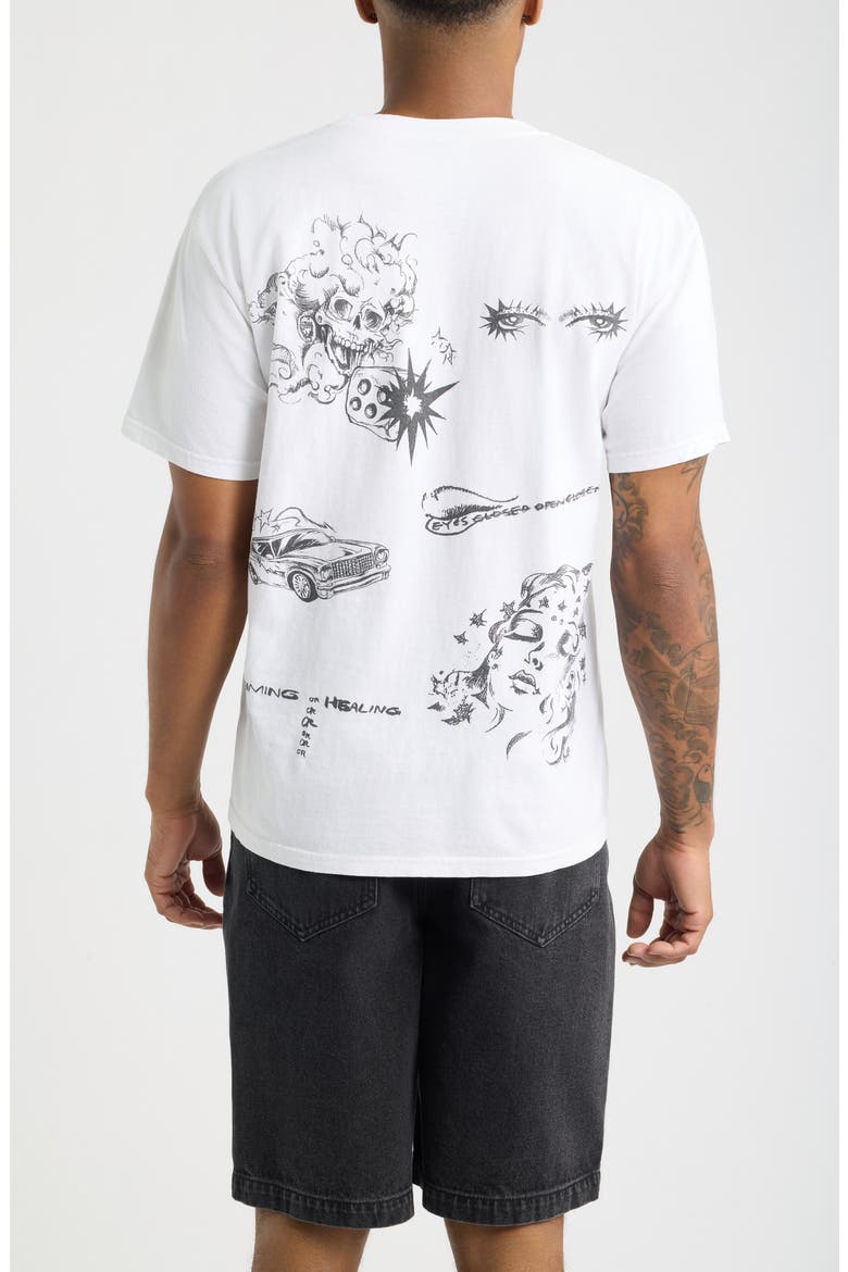 Dreams Graphic T-Shirt, Alternate, color, WHITE