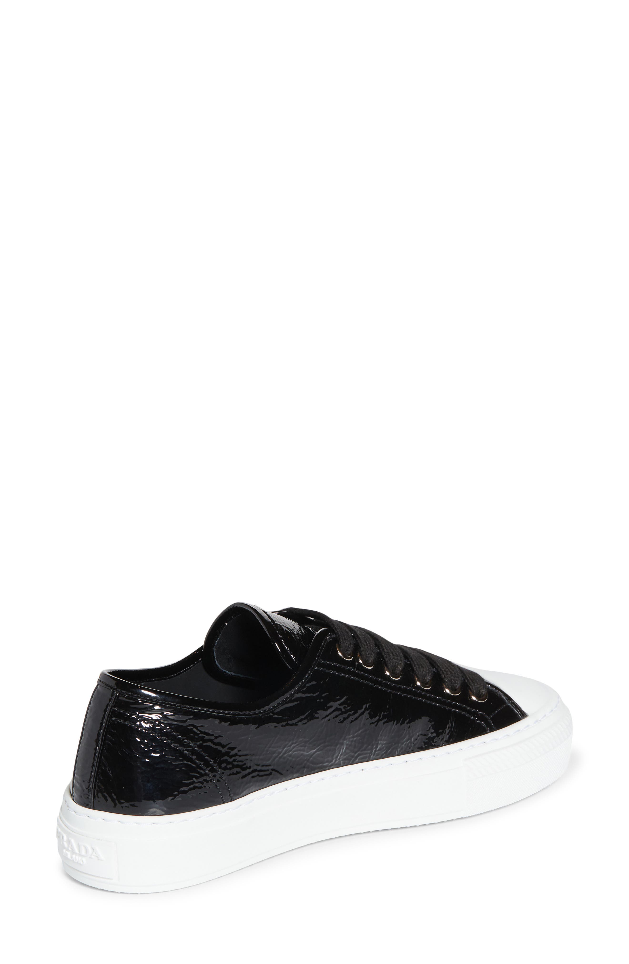 Prada Naplak Low Top Sneaker, Alternate, color, 