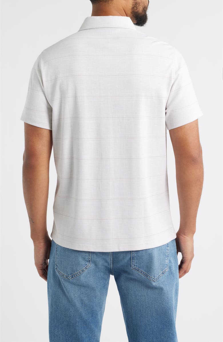 Robert Barakett Torin Short Sleeve Button-Up Shirt, Alternate, color, Shadow Coral