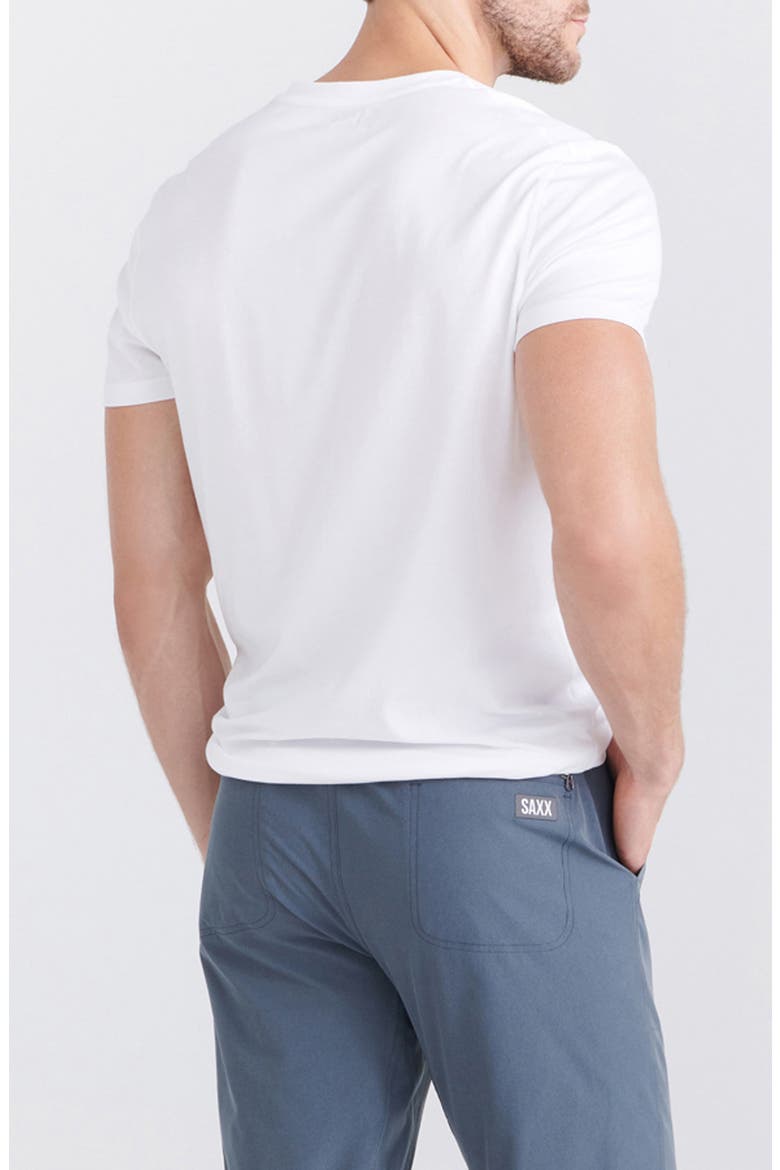 DropTemp® Cooling Cotton Blend Slim Fit V-Neck Undershirt, Alternate, color, WHITE