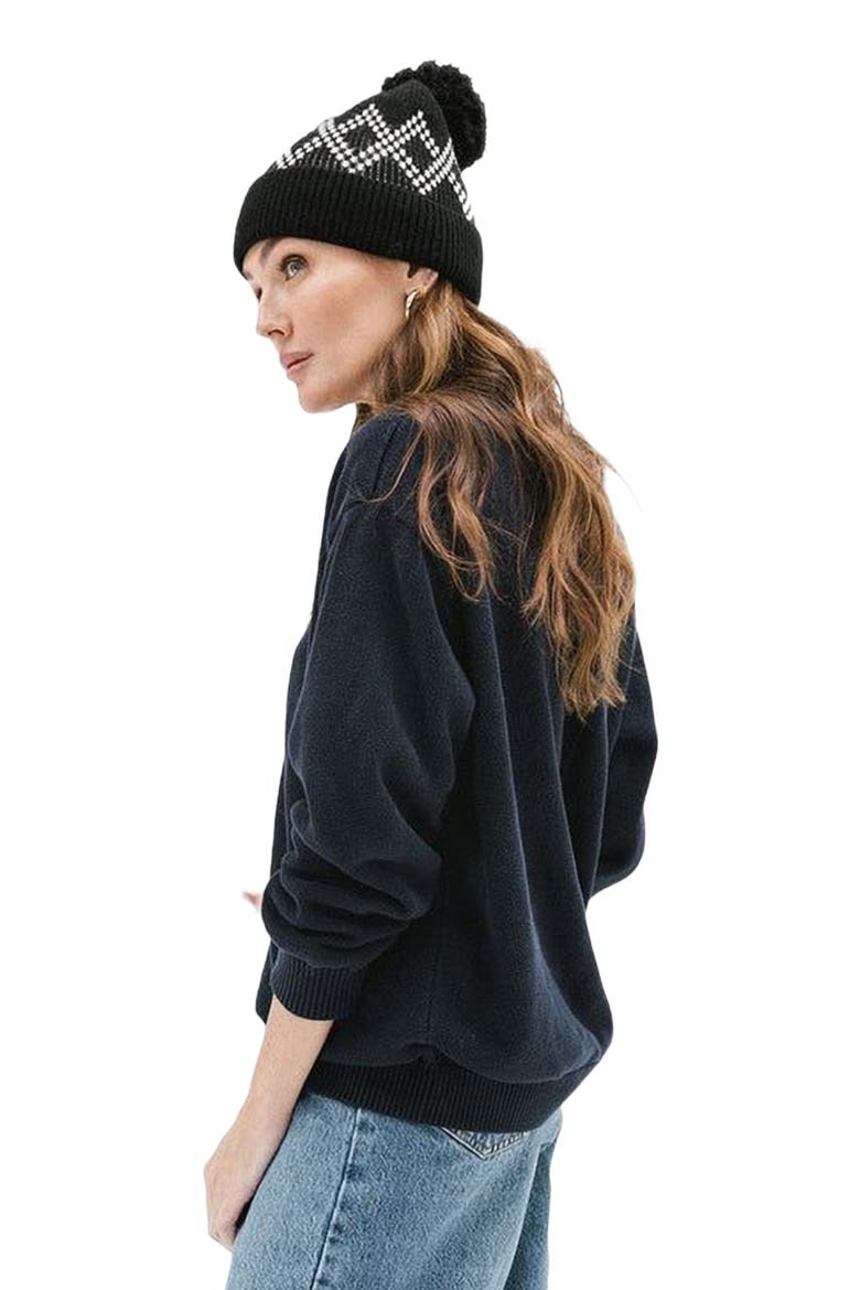 Elio Pom Beanie, Alternate, color, Black