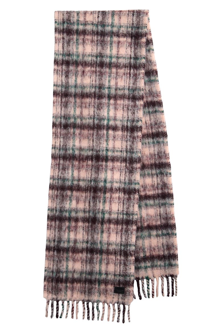 Tyler Plaid Scarf, Alternate, color, MORELLO PLAID