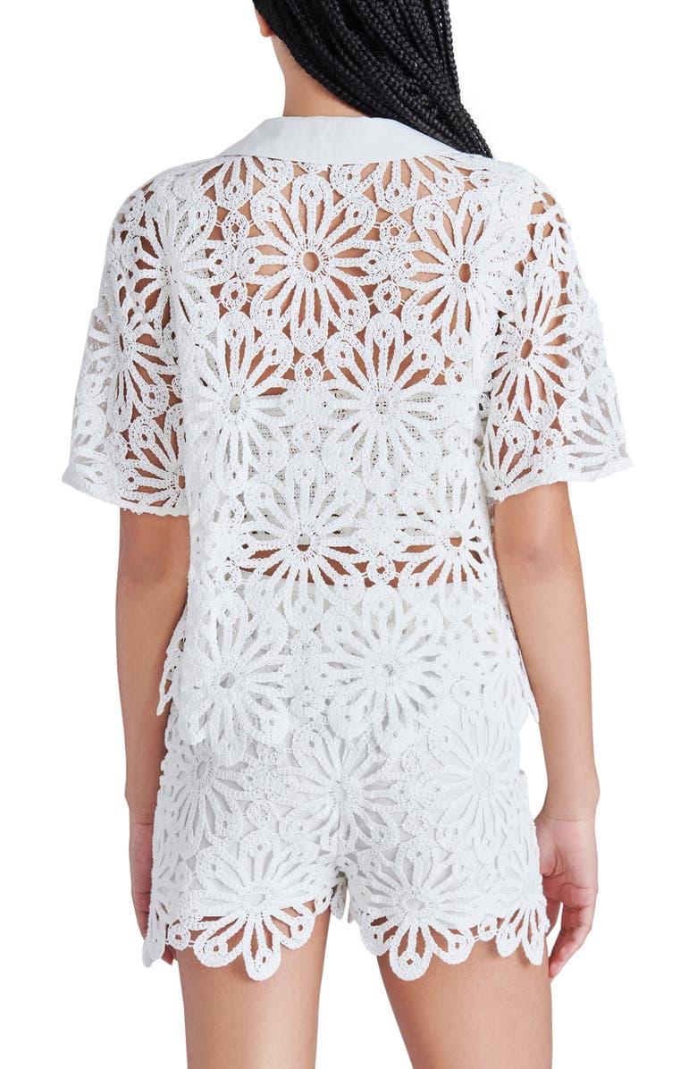 Steve Madden Carolyn Cotton Lace Jacket, Alternate, color, 