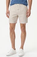 Onia Linen Blend Pull-On Shorts
