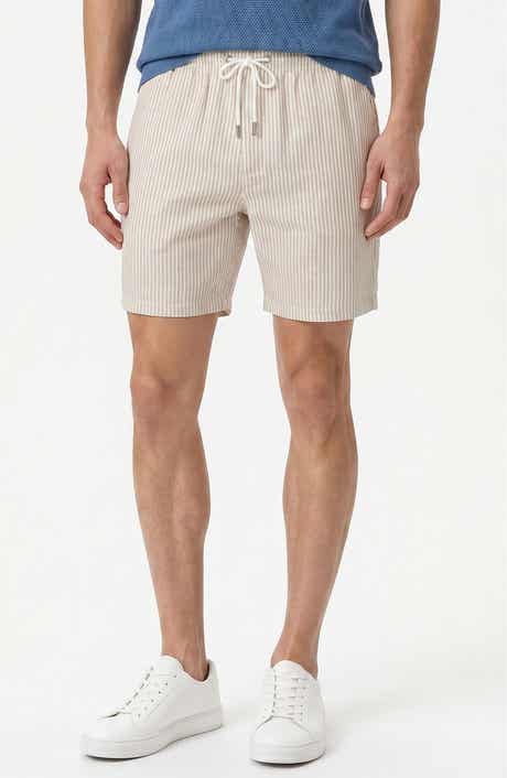 Onia Linen Blend Pull-On Shorts
