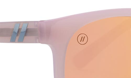 Blenders Eyewear 53.5mm H Series X2 Polarized Square Sunglasses In Pink