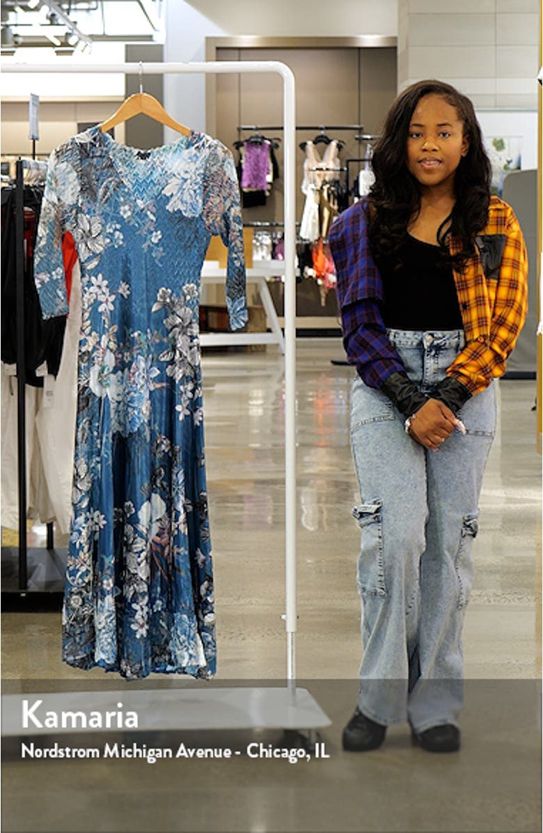 Charmeuse & Chiffon A-Line Dress, sales video thumbnail