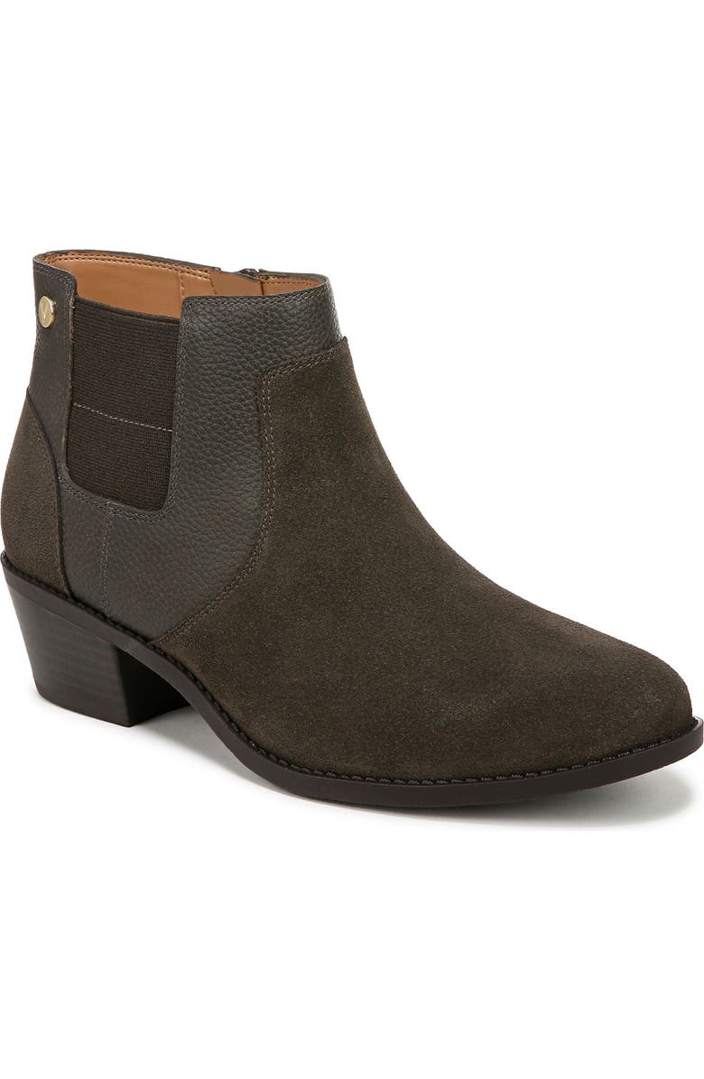 Vionic Finn Bootie, Main, color, Dark Khaki