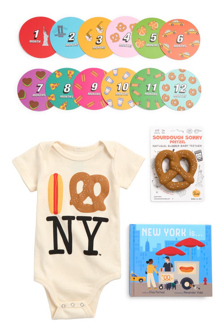 NY Baby 4-Piece Bundle, Main, color, ICONIC NY