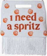 Island to East Side I Need a Spritz Handle Pouch, Fringe