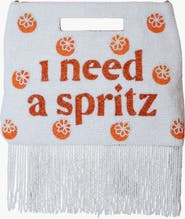 Island to East Side I Need a Spritz Handle Pouch, Fringe