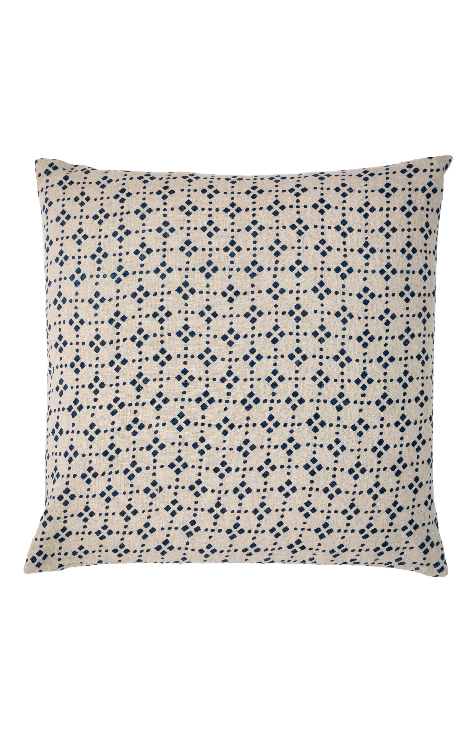 Alamwar Anjali Dots Indigo Decorative Pillow Cover 
