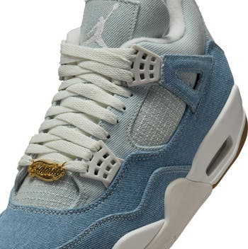 Air Jordan 4 Retro 'Worn Blue' Basketball Sneaker