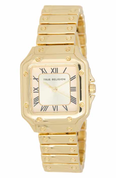 Square Case Bracelet Watch, 28mm x 35mm