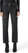 PAIGE Mason Rhinestone Ankle Straight Leg Jeans