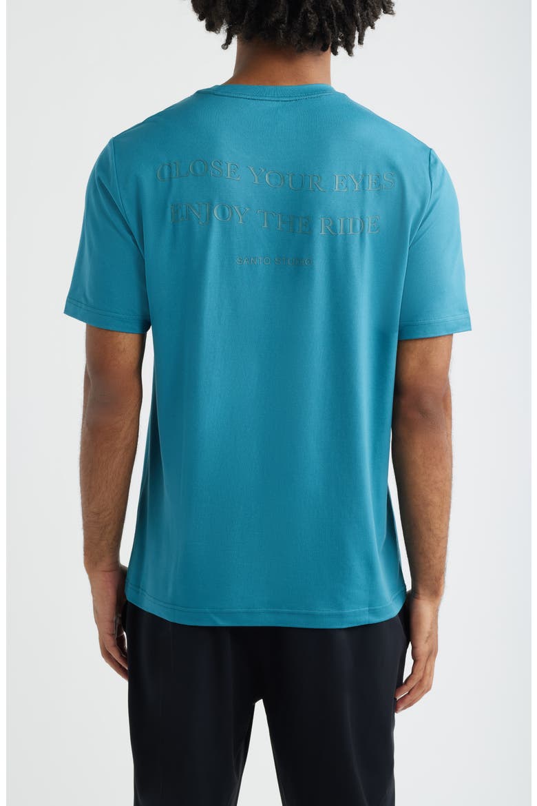 Tempo Enjoy Tech Graphic T-Shirt - Ryan Sheckler Edition, Alternate, color, BLUE