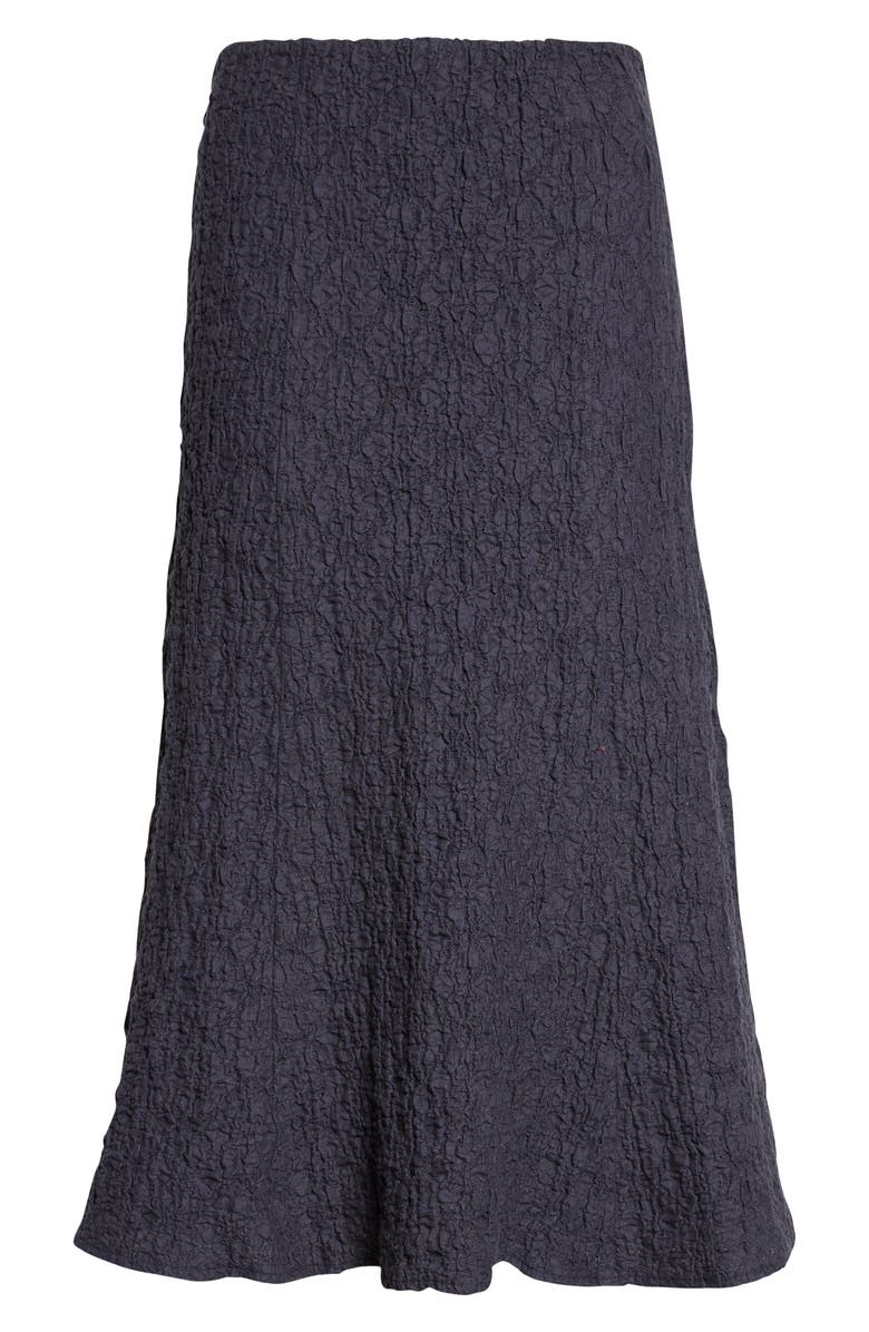 Veronica Beard Massimo Cotton Blend Lace Midi Skirt, Main, color, Navy