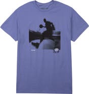 OVERTIME Motion Blur Cotton Graphic T-Shirt