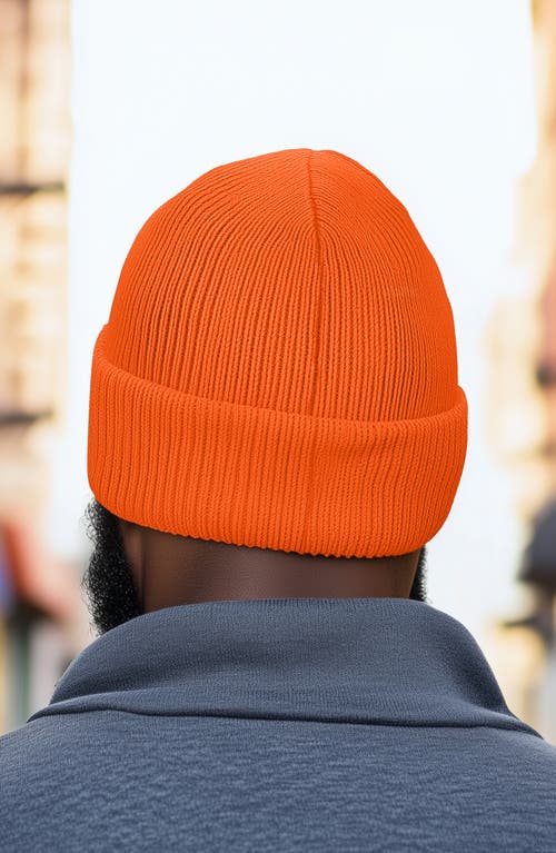Dalix Pigeon Beanie Cap In Orange