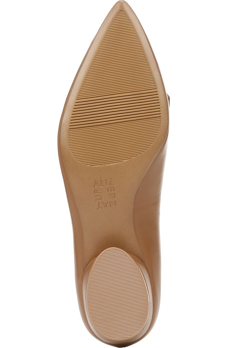 Naturalizer Becca Skimmer Pointed Toe Pump, Alternate, color, English Tea Brown Leather
