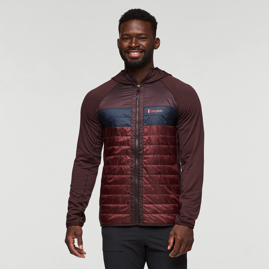 Cotopaxi-amigos-24 Capa Hybrid Insulated Hooded Jacket In Brown