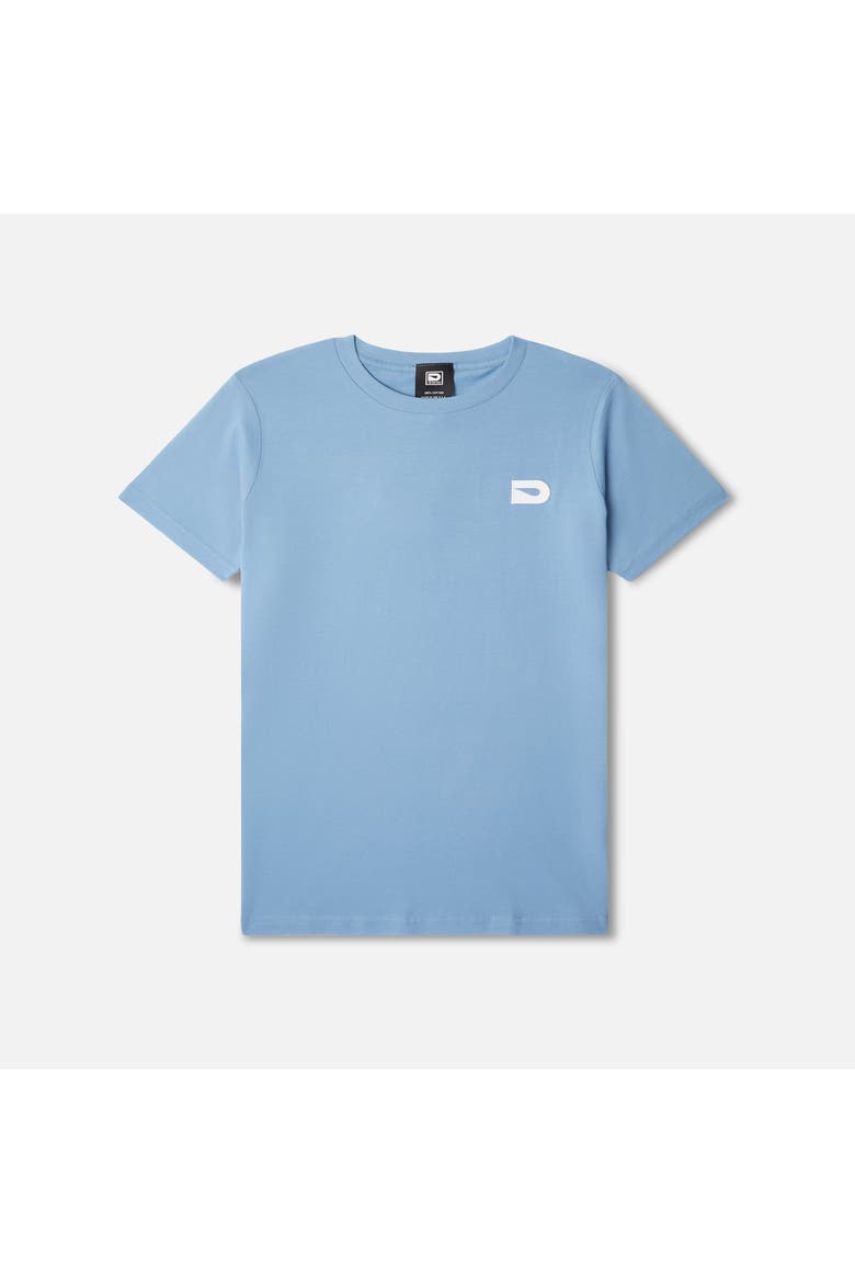 Signature Tee - Big Kid, Main, color, UNIVERSITY BLUE