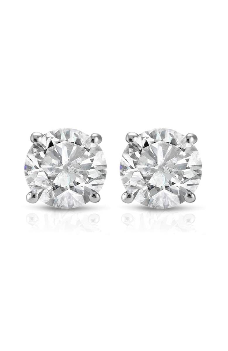 Bliss Diamond 1 Ct TDW Round Cut 14K Gold Diamond Studs Earrings, Main, color,