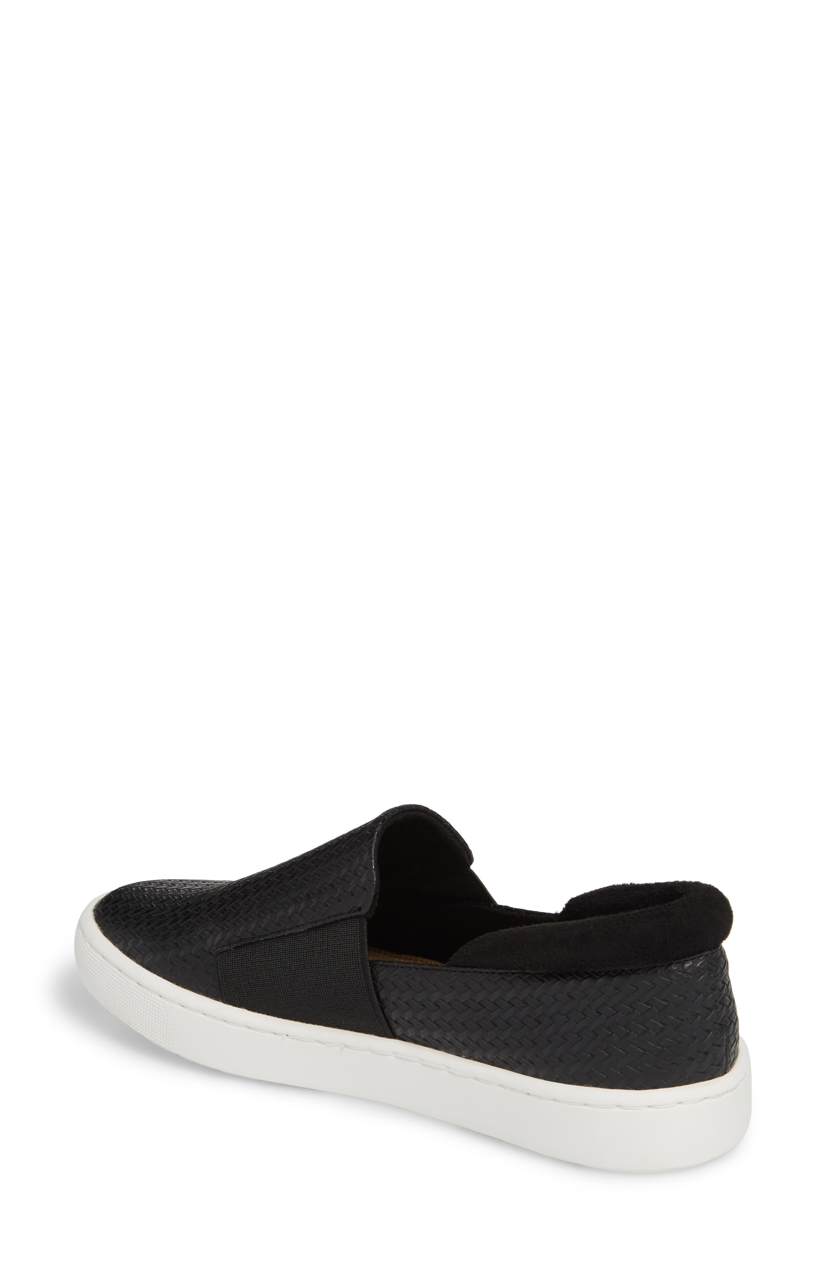 Ramp II Slip-On Sneaker, Alternate, color, BLACK FABRIC