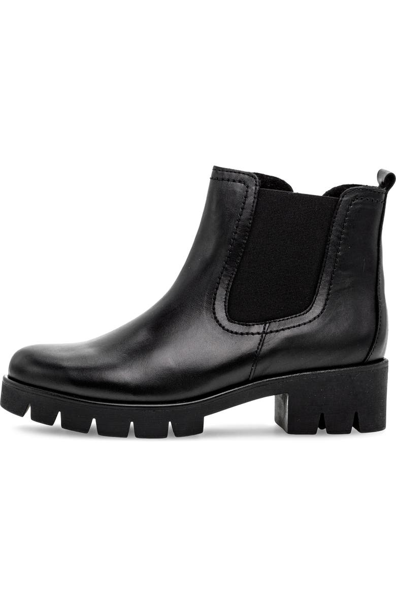 Gabor Lug Sole Platform Bootie, Alternate, color,