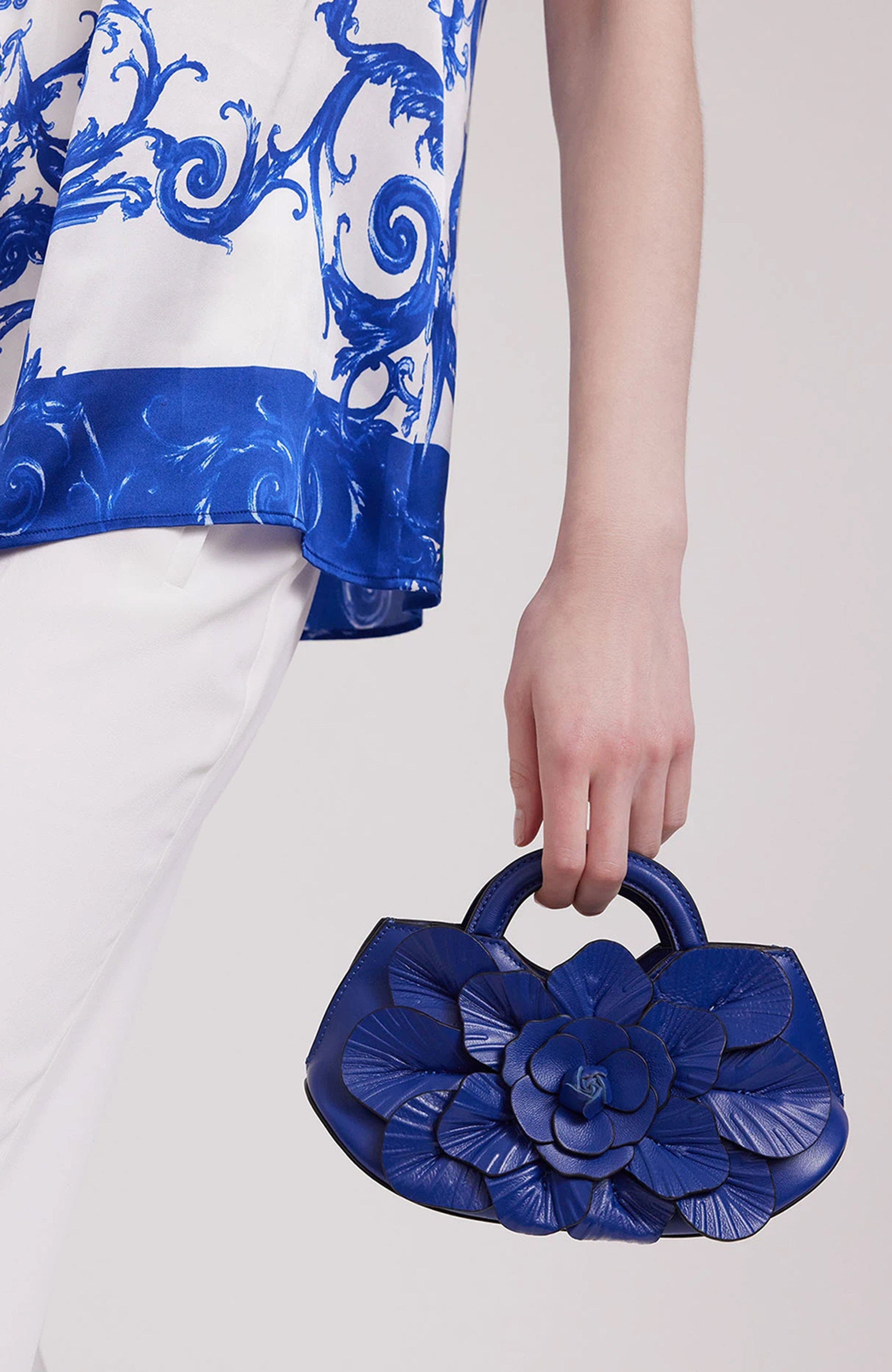 Anne Fontaine Scarlett Mini Bag, Alternate, color, Ultrablue