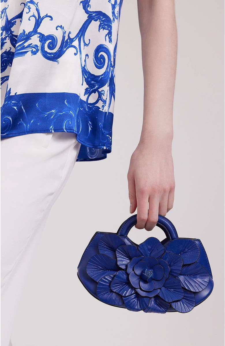 Anne Fontaine Scarlett Mini Bag, Alternate, color, Ultrablue