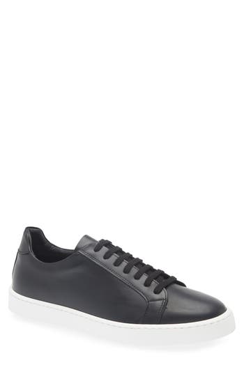 Bruno Magli Magnifico Low Top Sneaker In Black