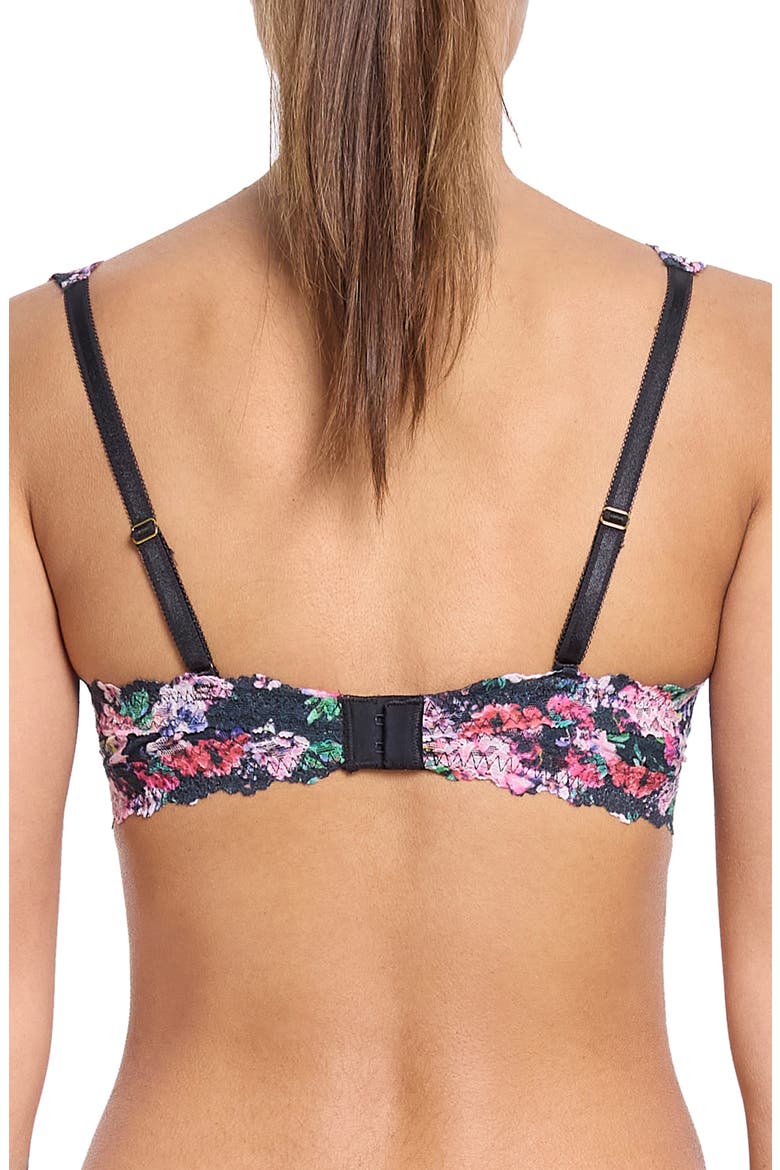 Signature Lace Underwire Balconette Bra, Alternate, color, DARK PEONIES