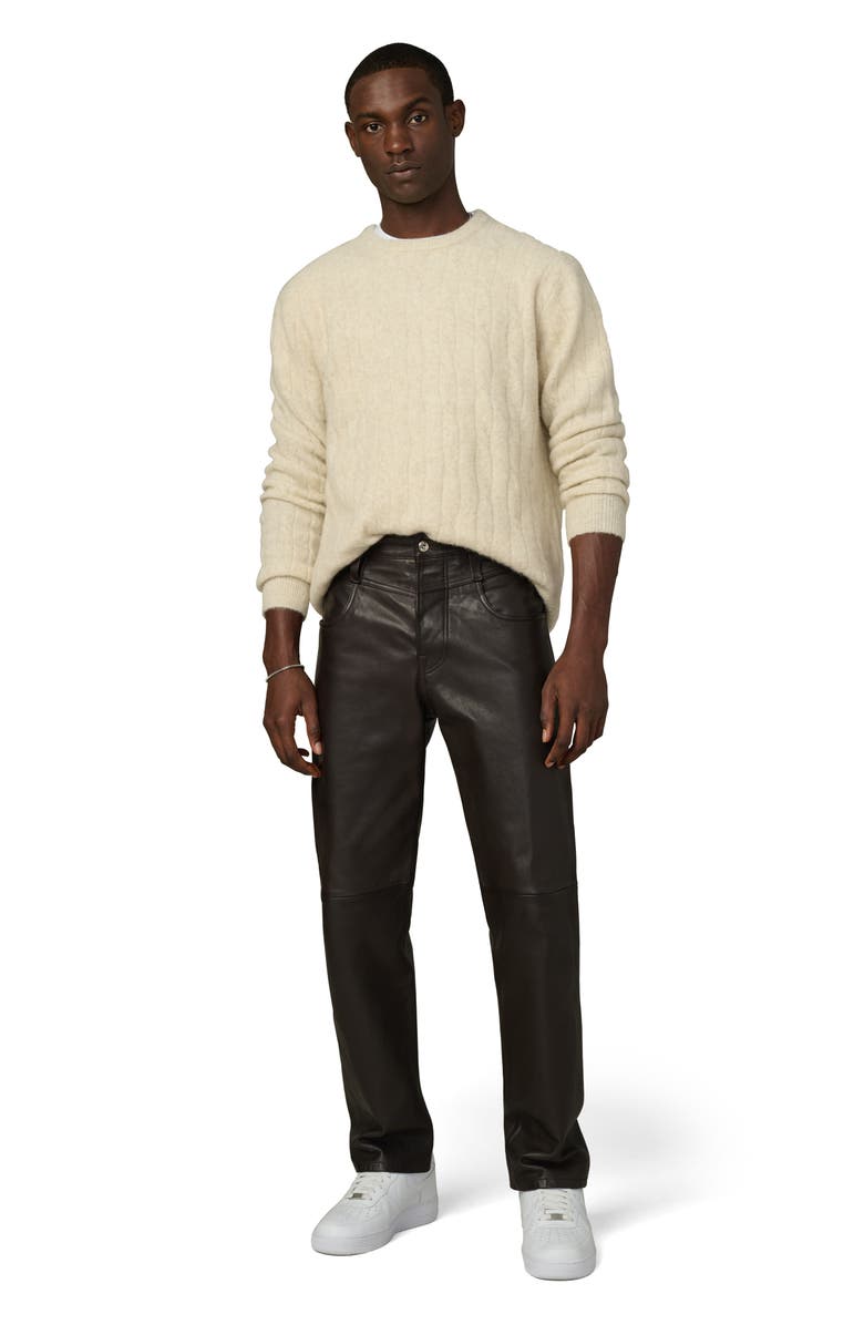 Joe's Cable Pullover Sweater, Alternate, color, Winter Sand