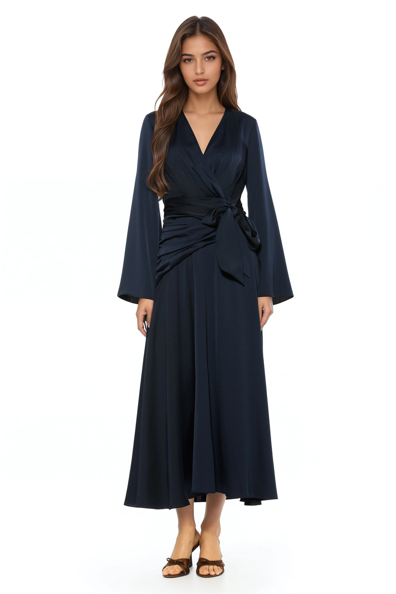 Sage Dress, Main, color, Navy