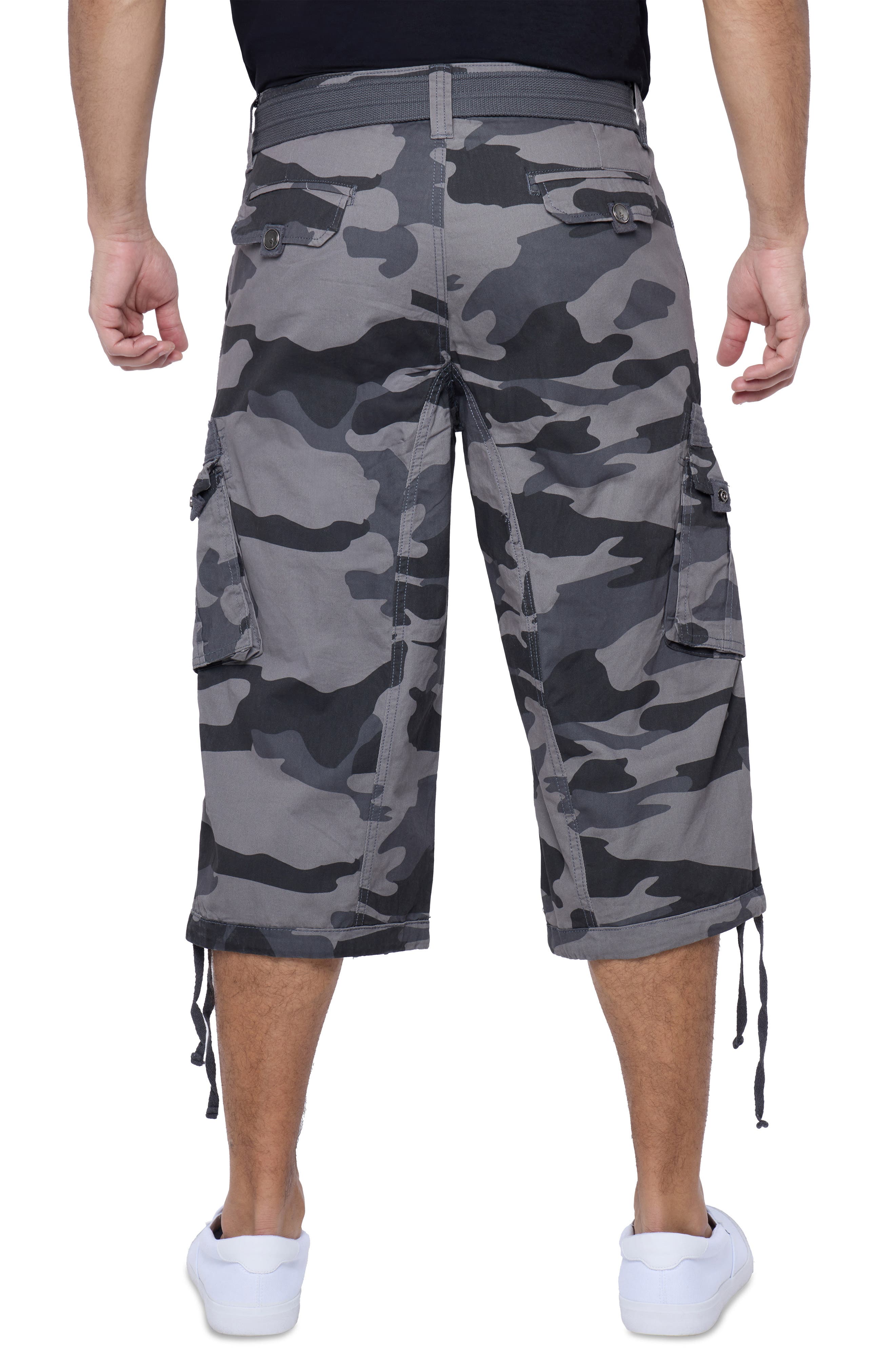 Belted Cargo Shorts - image 4