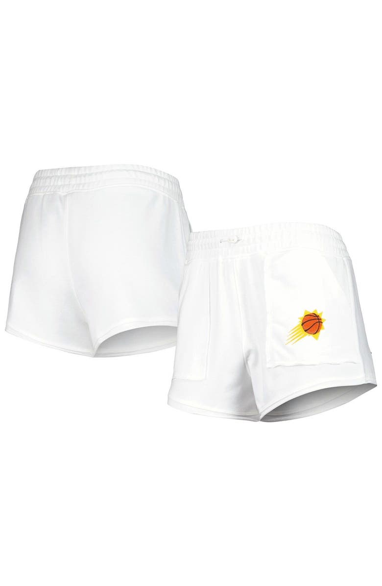 CONCEPTS SPORT Women's Concepts Sport White Phoenix Suns Sunray Shorts, Main, color, White
