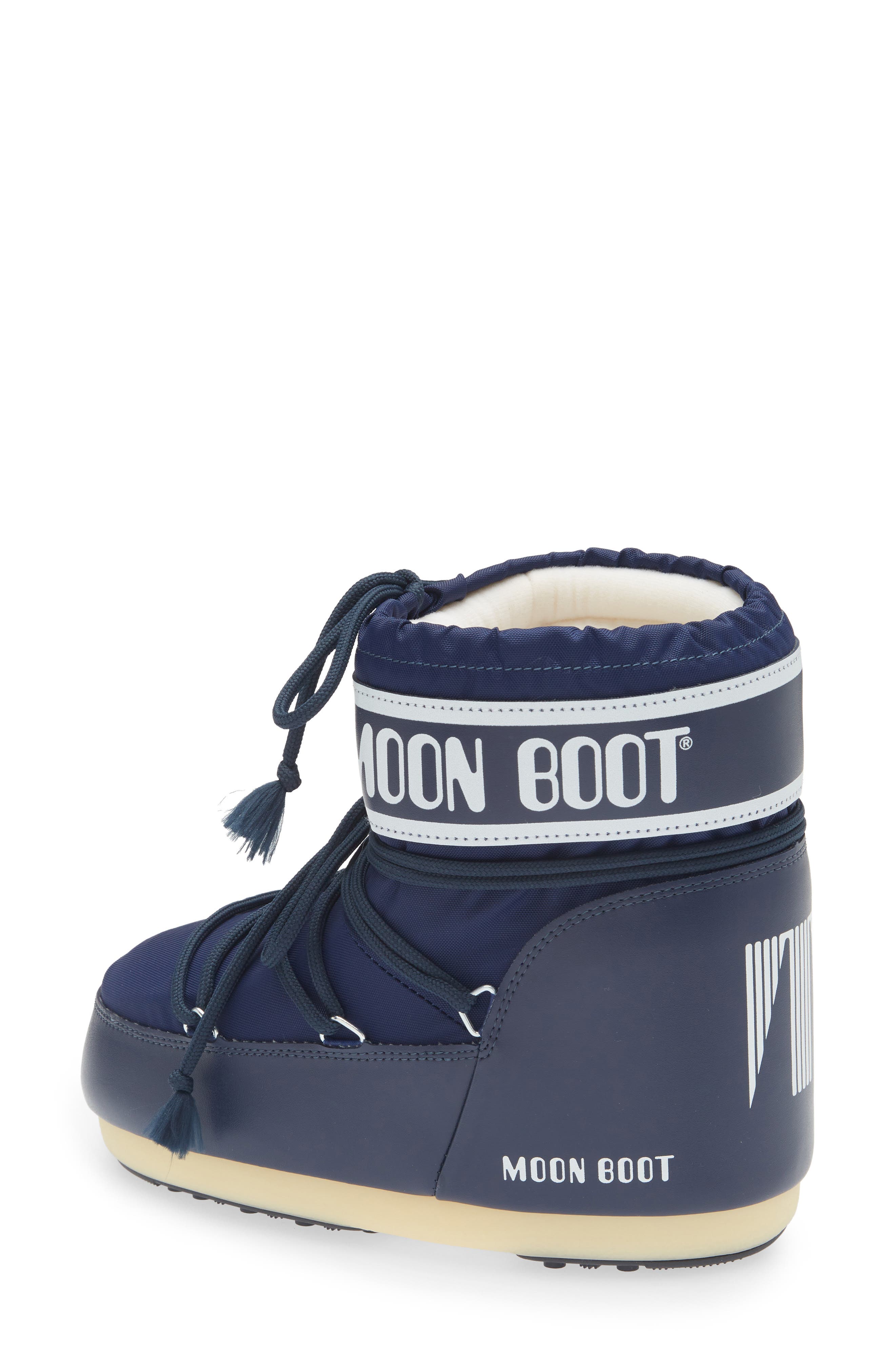 Moon Boot<sup>®</sup> Icon Low Water Repellent Nylon Boot, Alternate, color, Blue