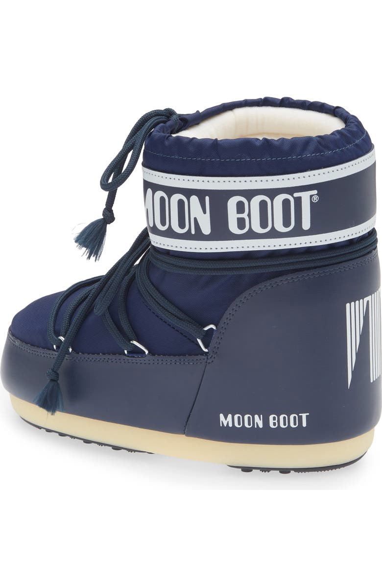 Moon Boot<sup>®</sup> Icon Low Water Repellent Nylon Boot, Alternate, color, Blue